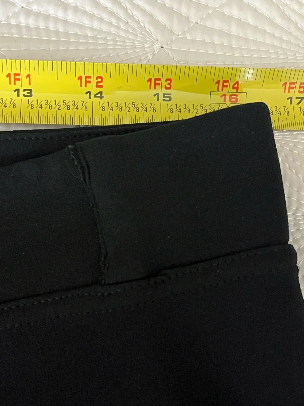 Calvin Klein CK Cropped Wide Leg Black Dress Pants Medium Like New Stretch Comfy